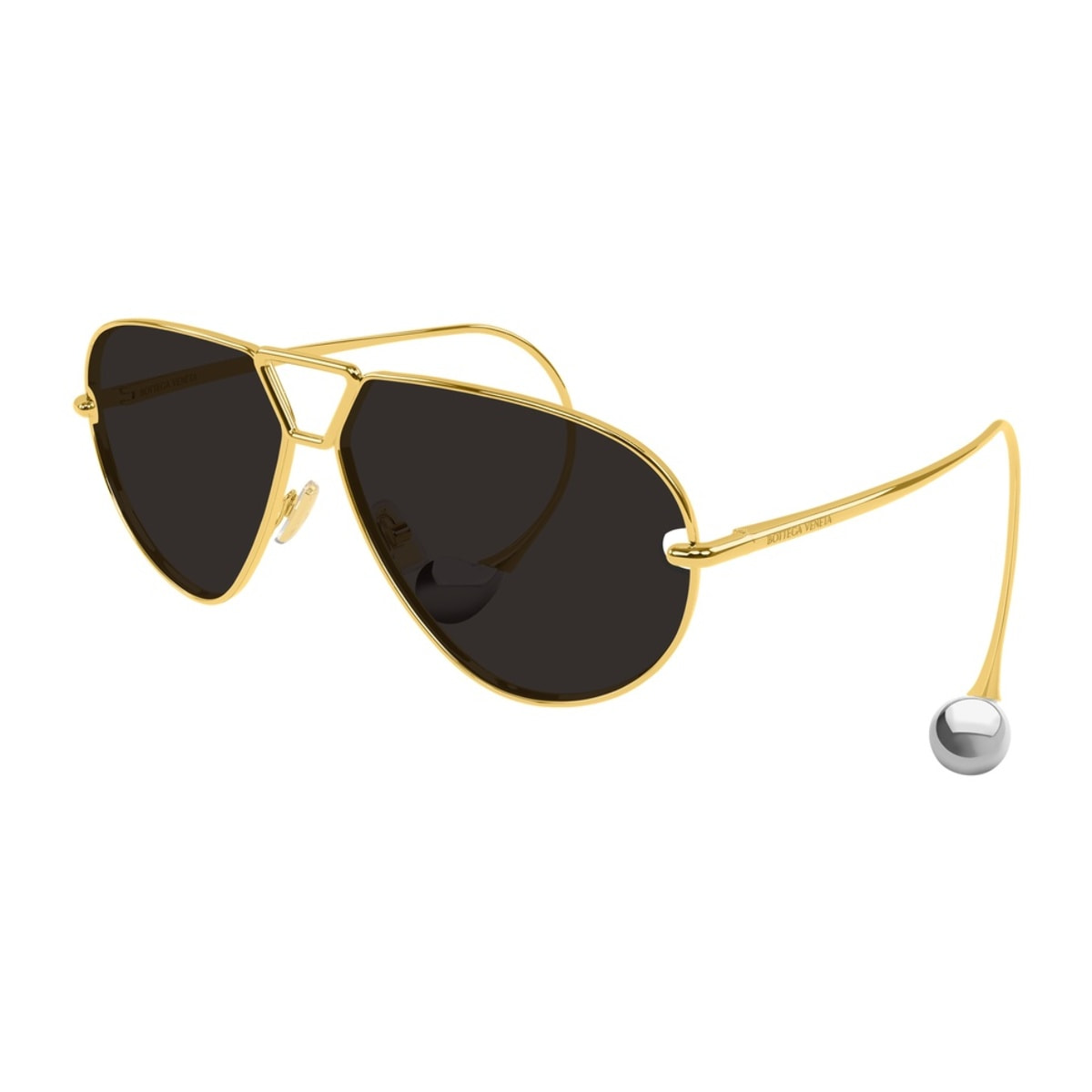 Gafas de Sol Bottega Veneta BV1437S-001 de Metal Mujer 64 mm