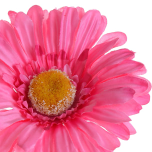 Fiore Di Gerbera. Altezza 53 Cm - Pezzi 24 - 10X53X10cm - Colore: Rosa - Bianchi Dino - Fiori Artificiali