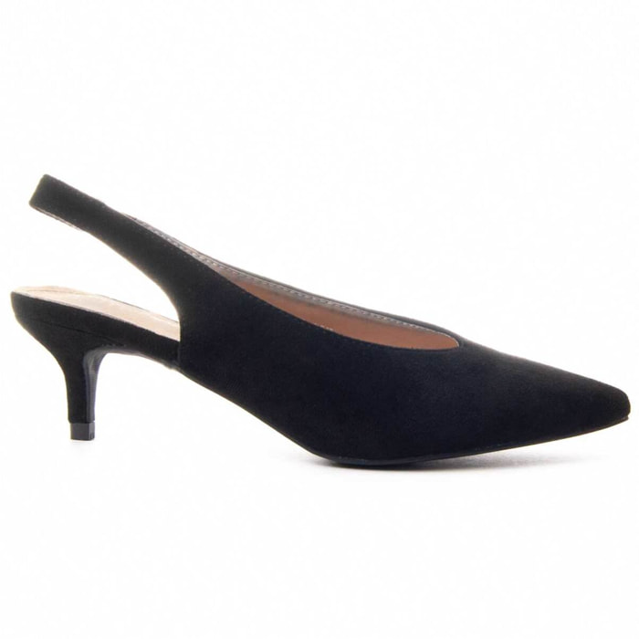 Zapatos de Tacón - Negro - Altura: 3 cm