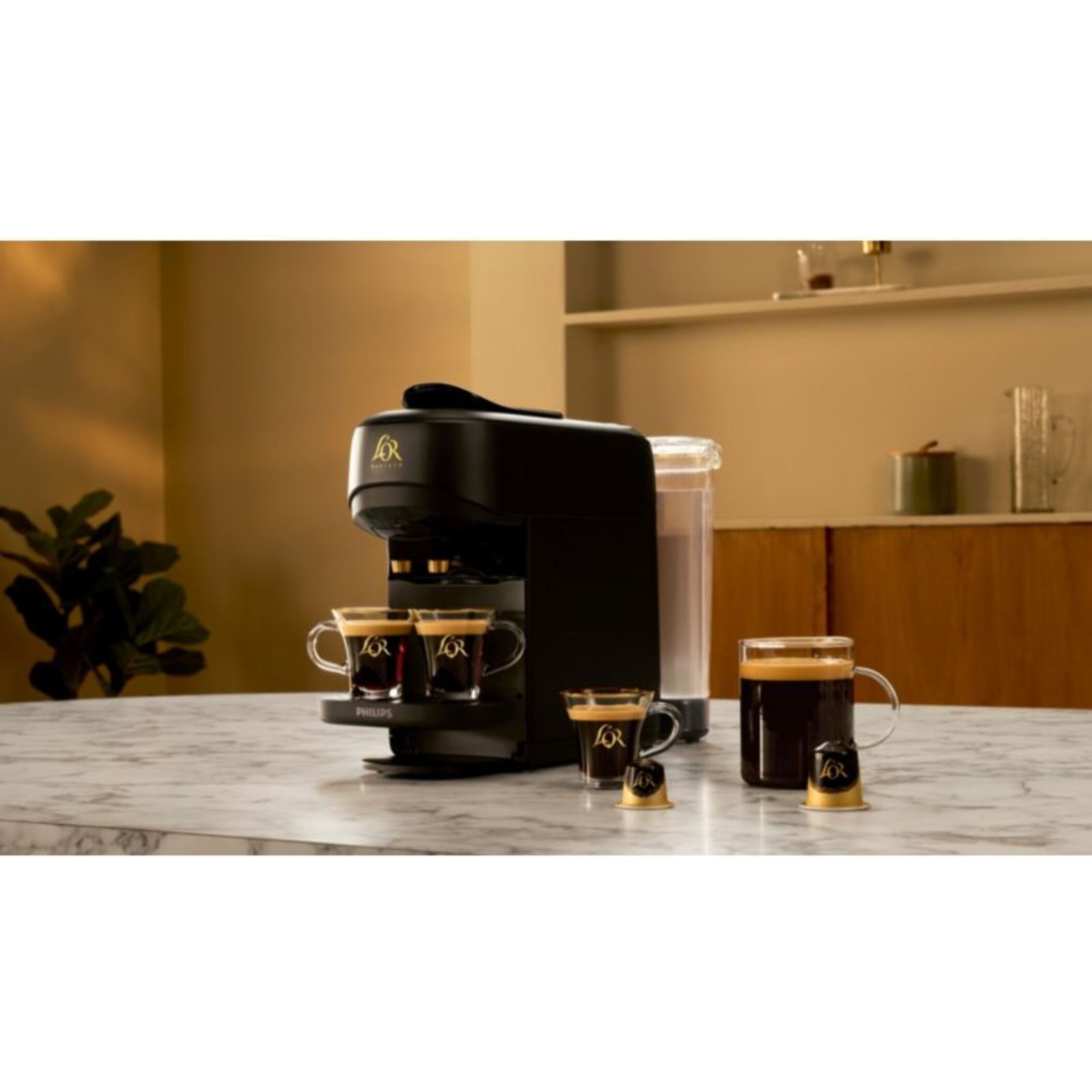 Cafetière à dosette PHILIPS L'Or Barista Absolu LM9512/60
