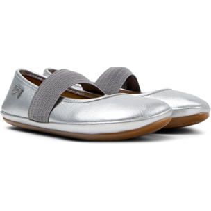 Ballerini - CAMPER Right - Grigio - Pelle liscia
