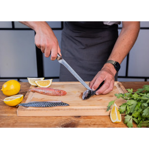 Cuchillo de pescado | acero 440C | L: 20 cm