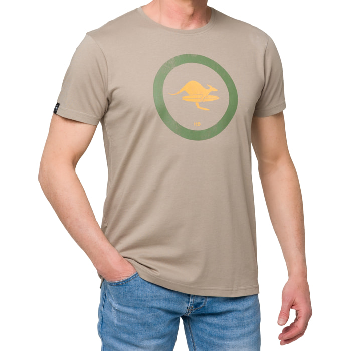 T-shirt KAILUA 100% cotone Khaki