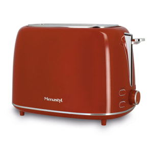 Grille pain 2 tranches brique RETRO