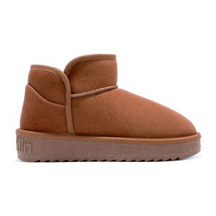 Botas Australianas Corte Bajo Nordic Low Basic Marrón Claro D.Franklin