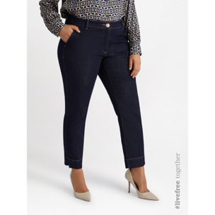 Fiorella Rubino - Vaqueros modelo chino - Azul