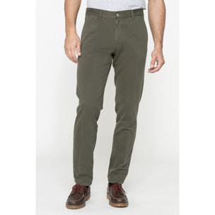 CHINO MOD. 610 REGULAR FIT IN GABARDINA PESANTE