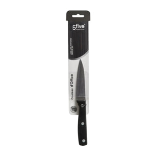 Couteau d'office inox "Essentiel Black" lame 9cm