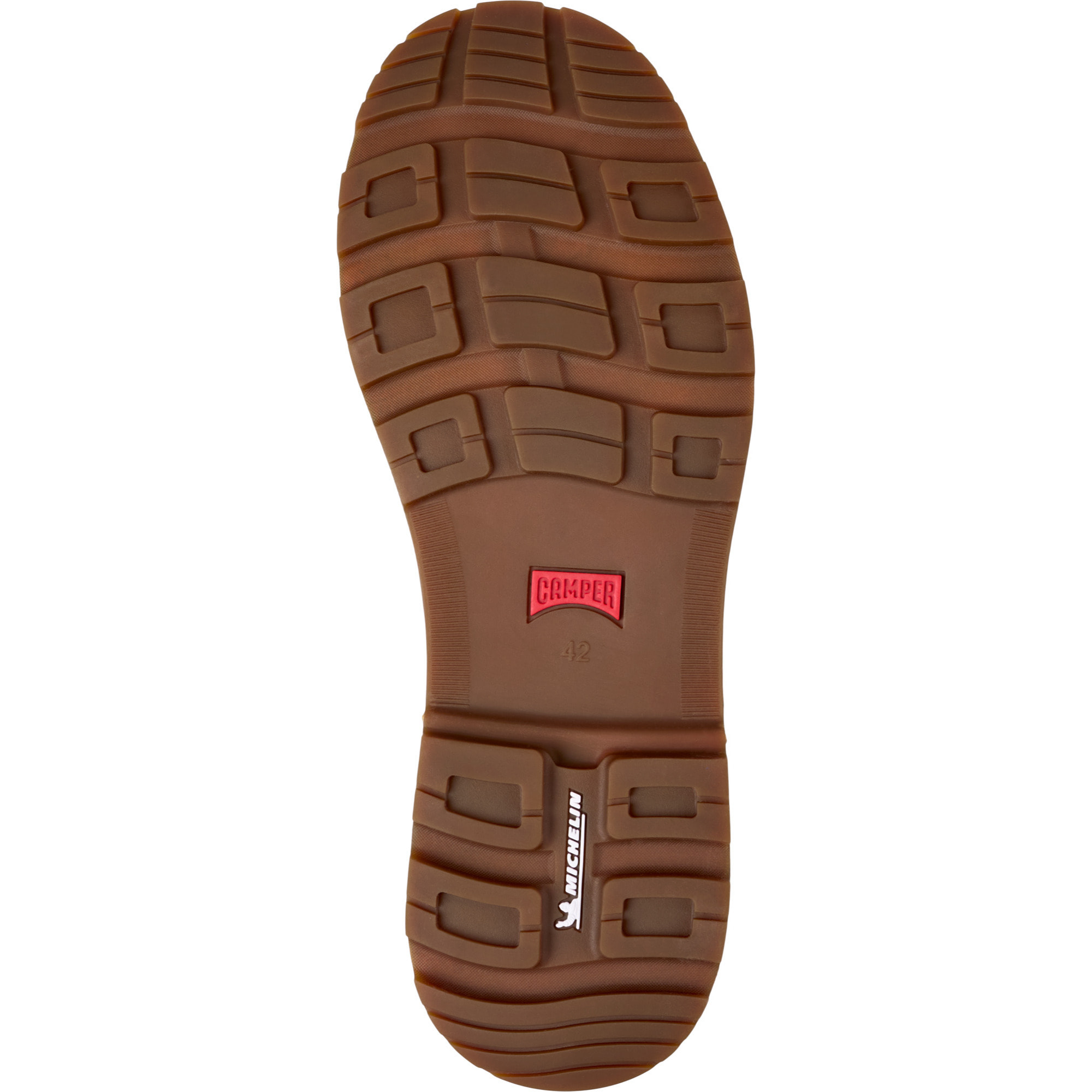 Botines - CAMPER Brutus Trek - Marron - Cuero liso