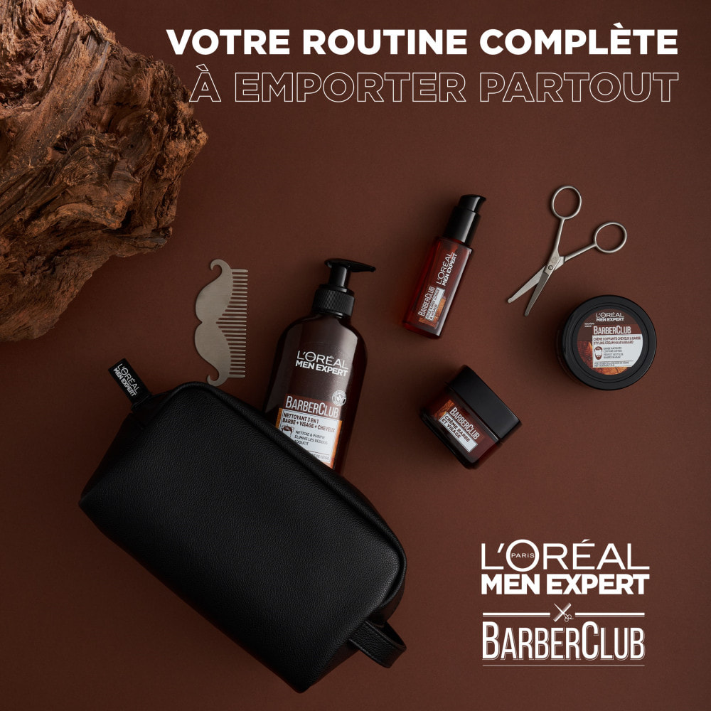 L'Oréal Men Expert BarberClub Trousse Routine Experte Soin de la Barbe