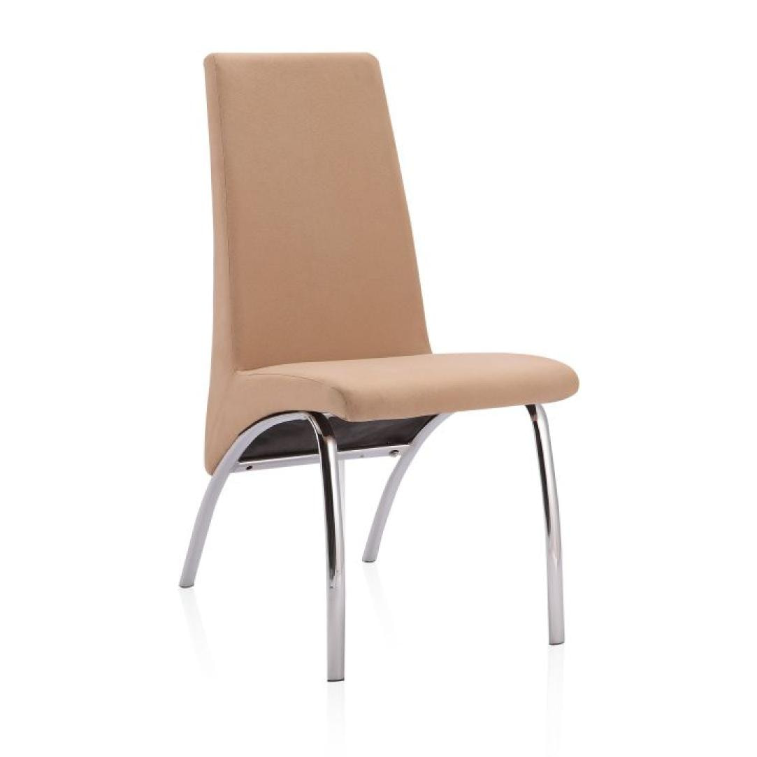 Pack 2 sillas de comedor Lise Tex Beige