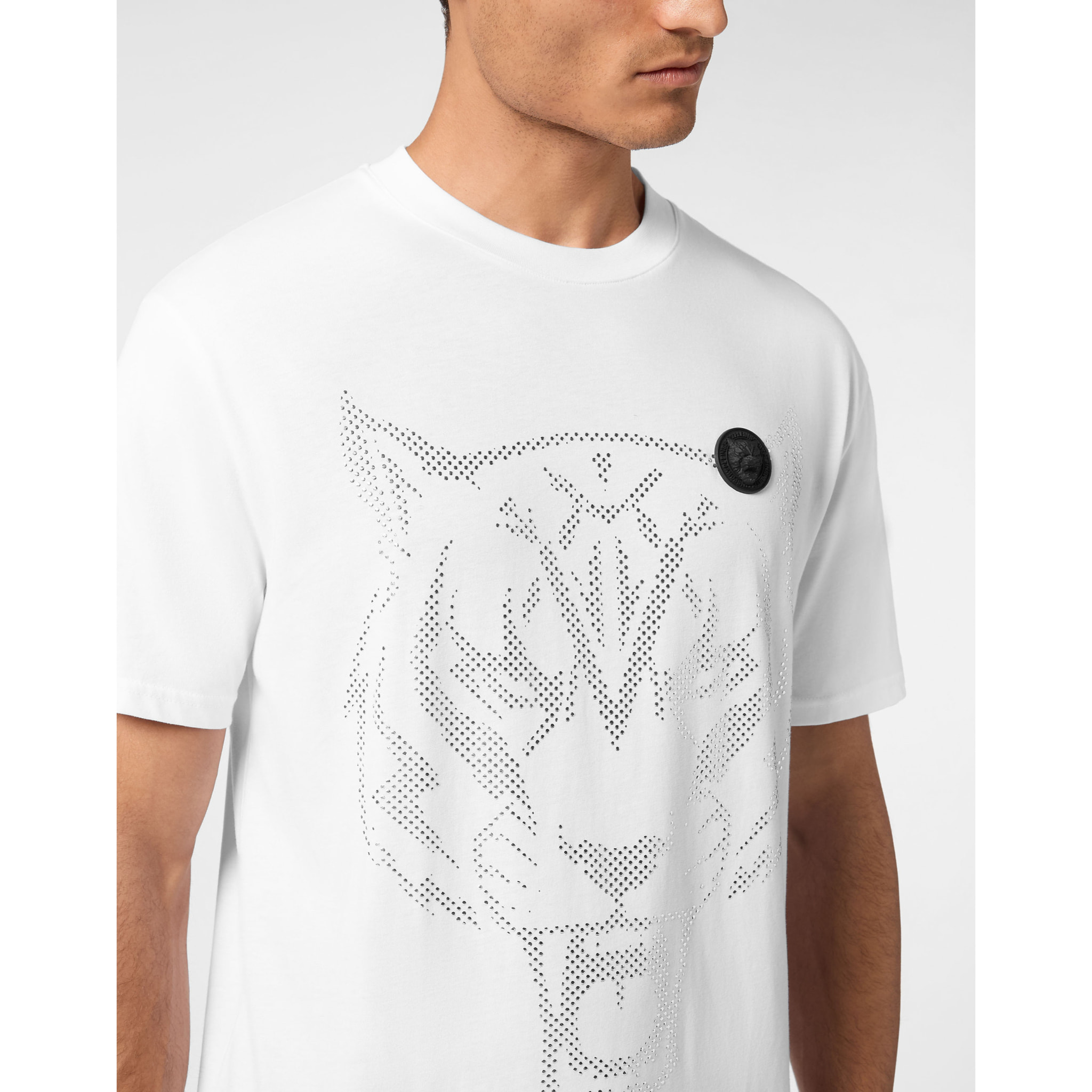 PLEIN SPORT Camiseta Cuello Redondo TIGER