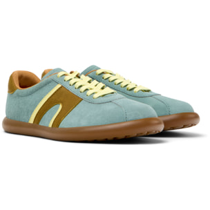 Zapatillas - CAMPER Pelotas Soller - Verde - Cuero Nubuck