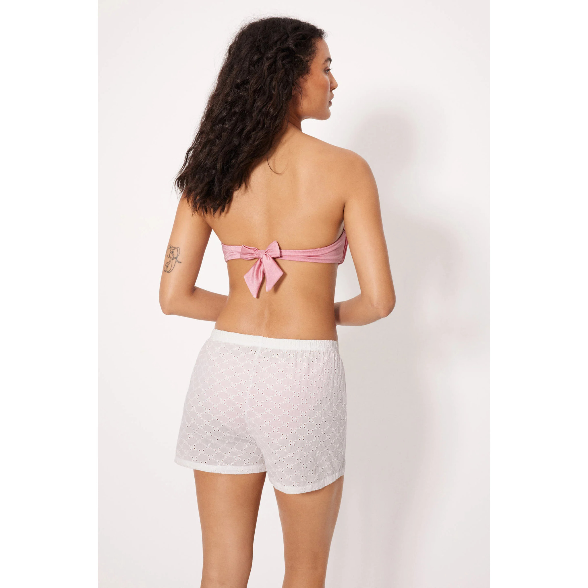 Pantaloni corti Bianco
