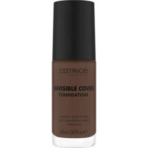 Invisible Cover Foundation - Fond de Teint Couvrant Invisible Fini Mat 30ml