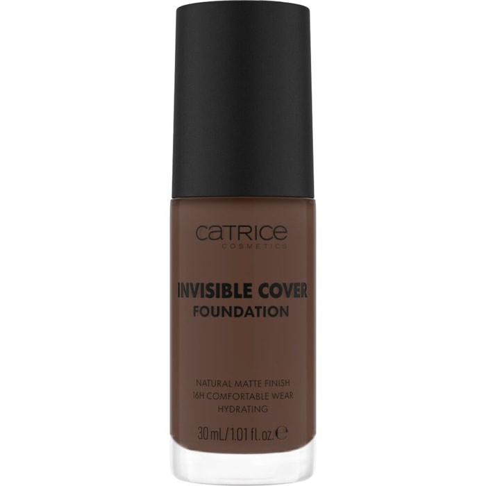 Invisible Cover Foundation - Fond de Teint Couvrant Invisible Fini Mat 30ml