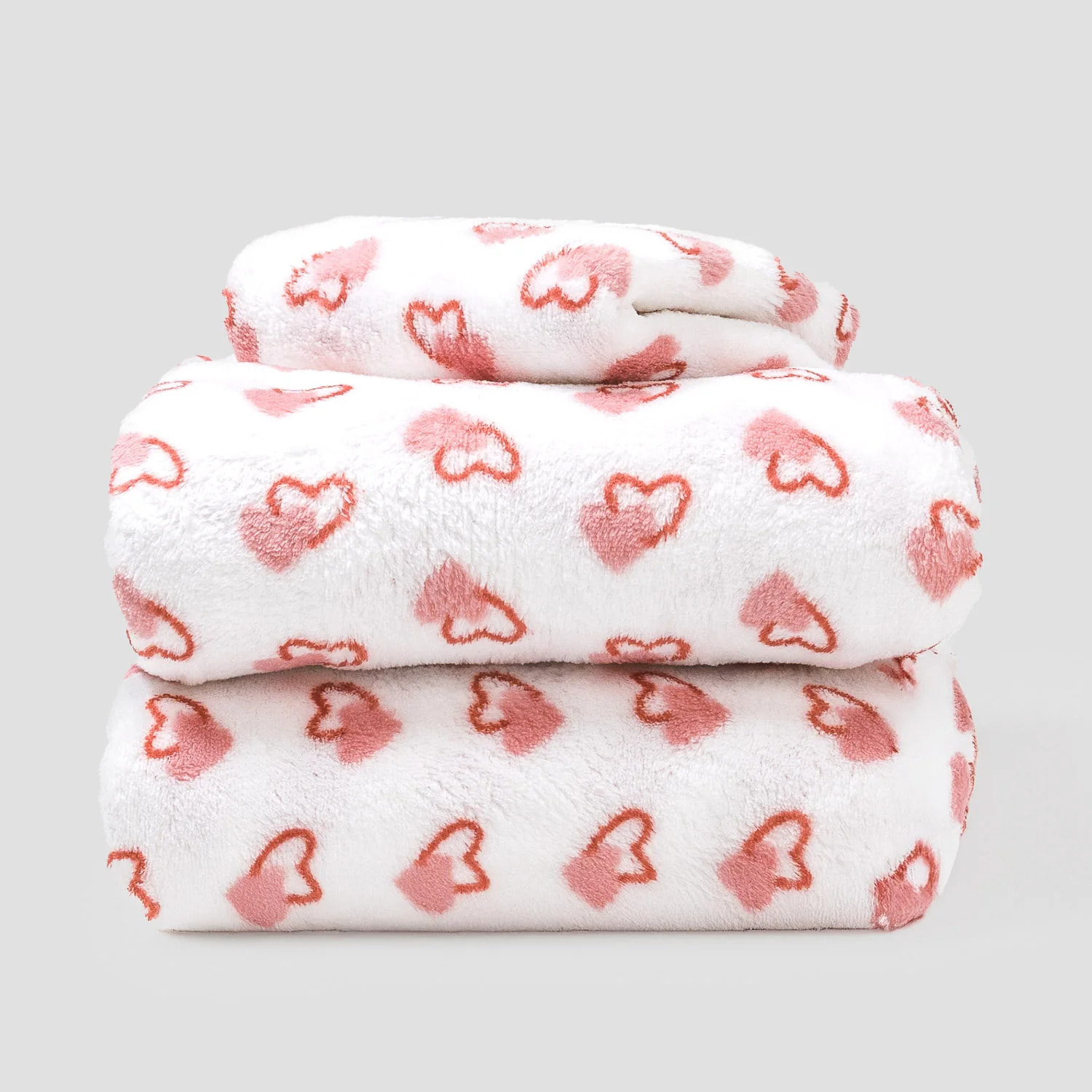 Juego de sábanas coralina Estelle rosa cuna