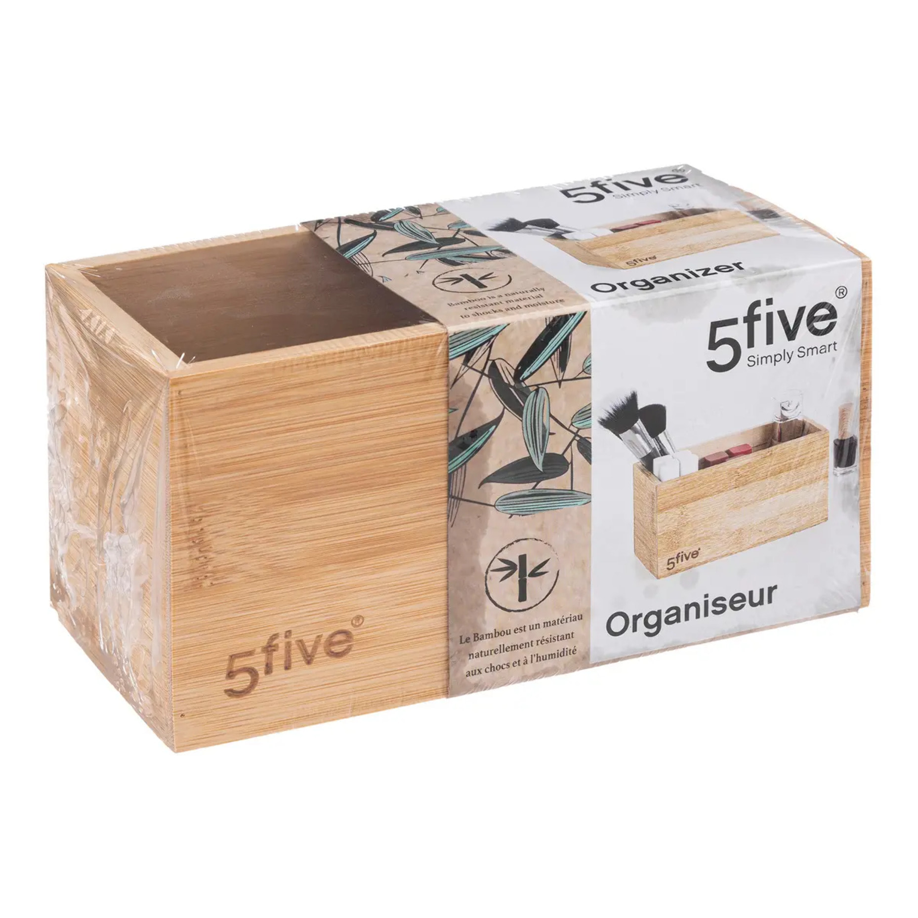 Organiseur 18x9m bambou