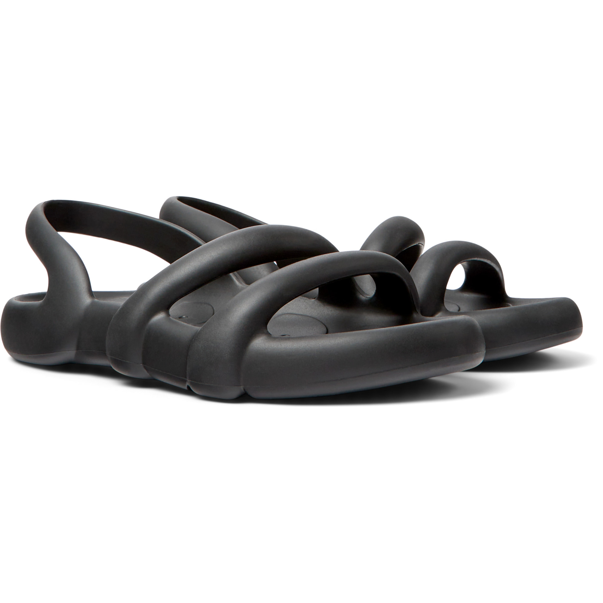 Sandali - CAMPER Kobarah Flat - Nero - Sintetico
