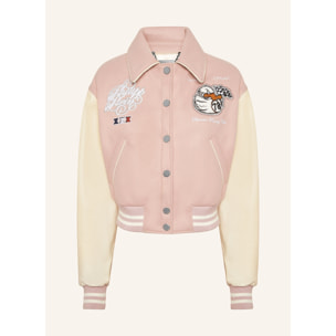 PHILIPP PLEIN Bomber in pelle DUCK