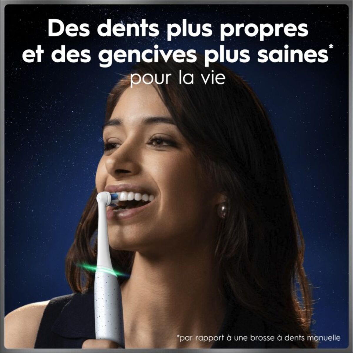 Brosse à dents électrique ORAL-B iO10 Series Stardust White
