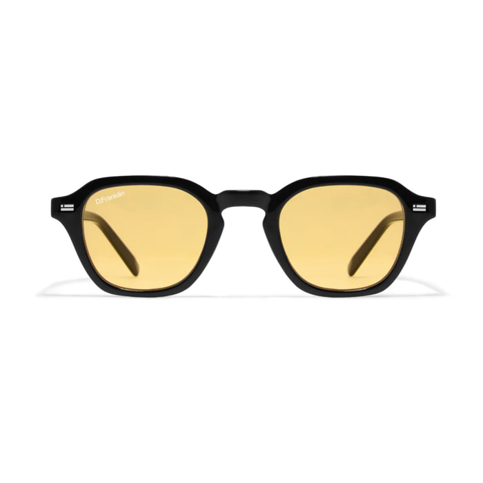 Gafas de Sol Ultra Light S Square Black / Yellow D.Franklin