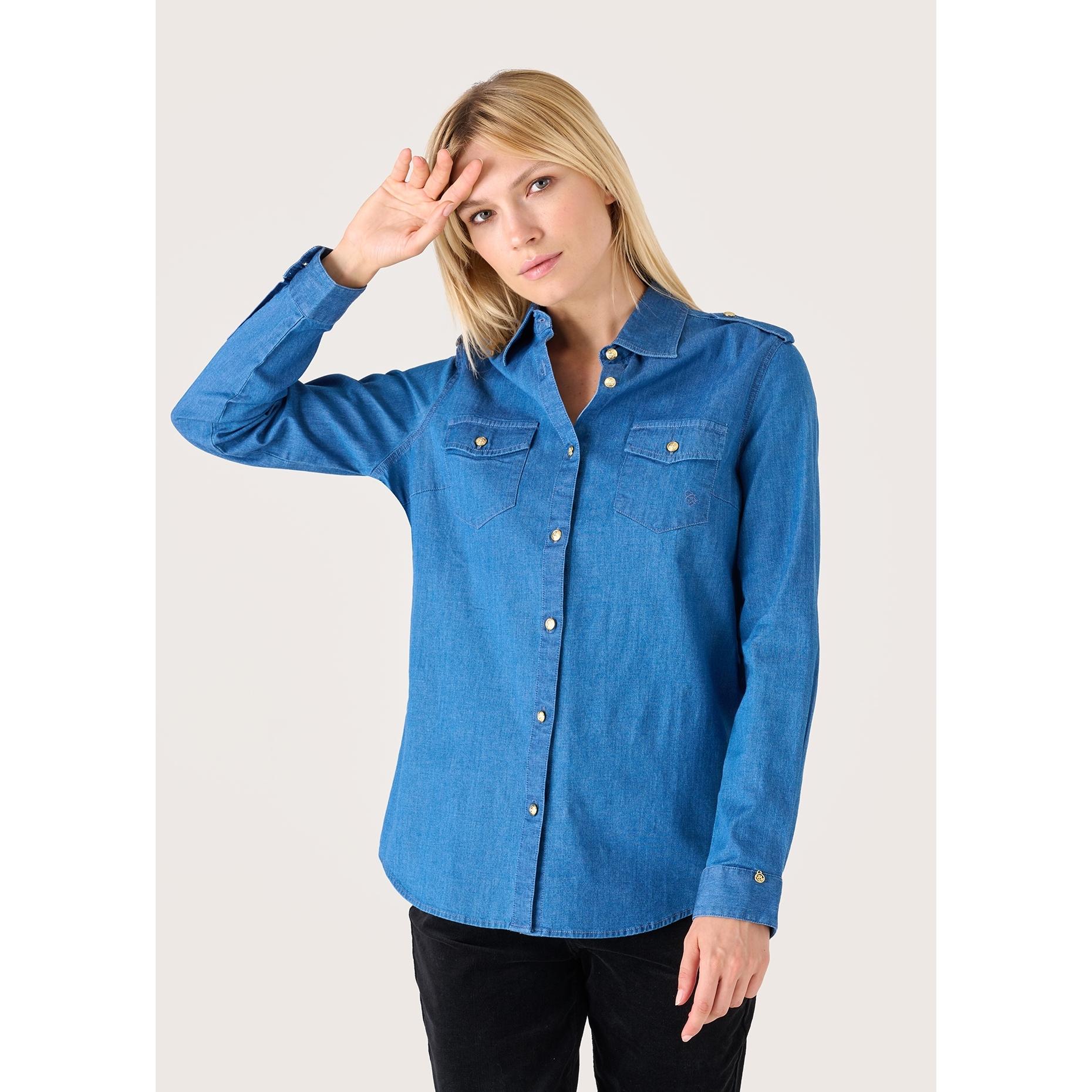 Camicia Camomilla Medium Denim