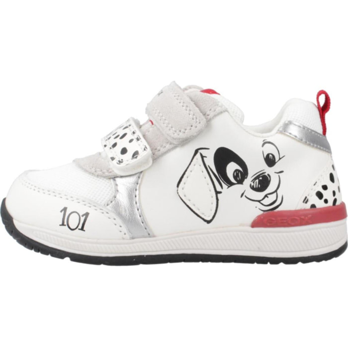 Zapatos Niño de la marca GEOX  modelo B RISHON GIRL BLANCO