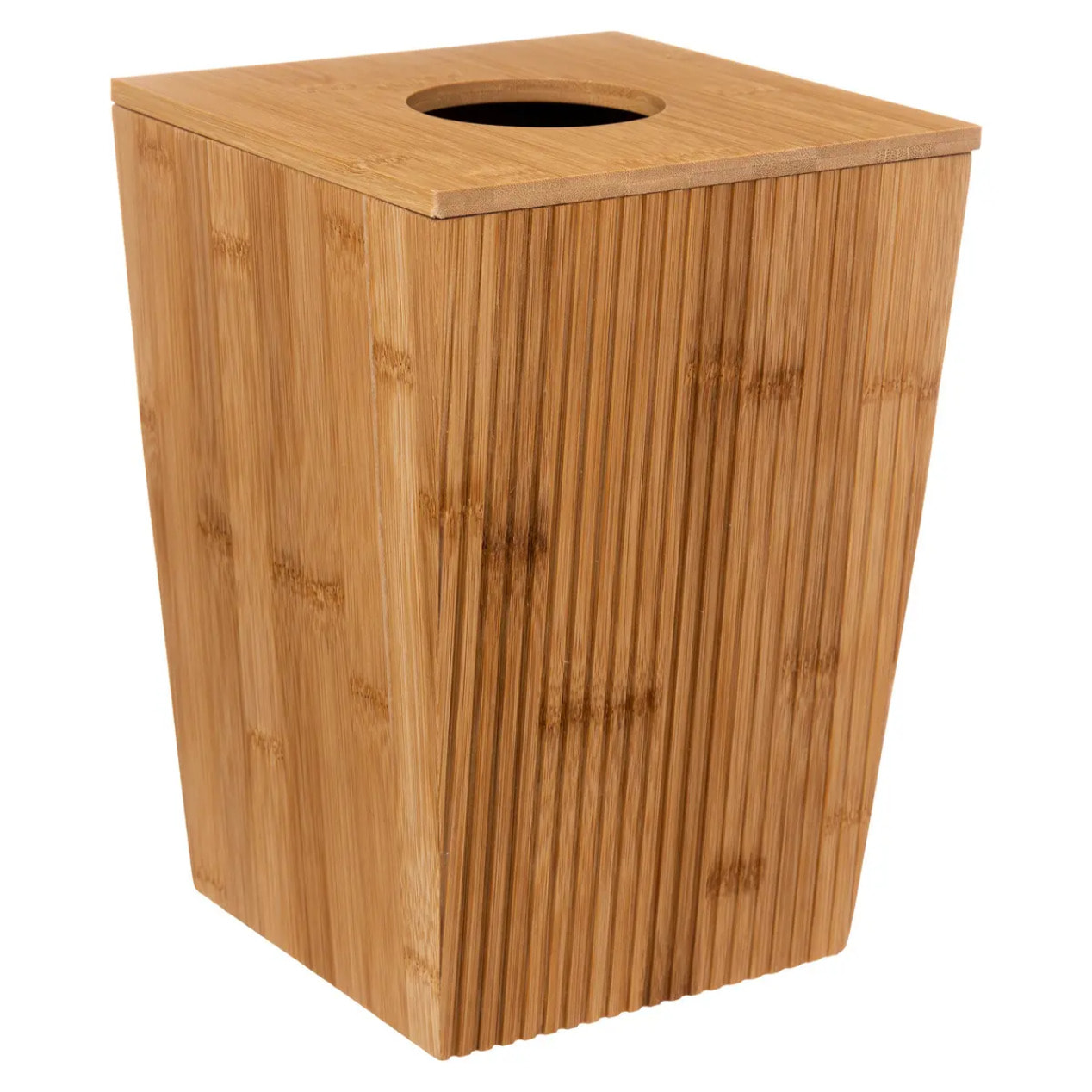 Poubelle en bambou 6L "Terre Inconnue"