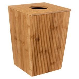 Poubelle en bambou 6L "Terre Inconnue"