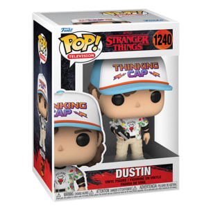 Stranger Things Pop! Tv Vinile Figura Dustin 9 Cm Funko