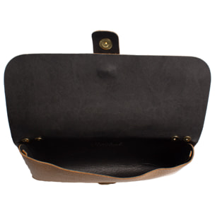 Amaseno bolso bandolera mujer. Piel auténtica Dollaro.