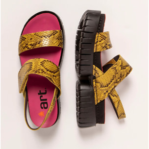 Sandalias 1881 SNAKE LIMON/ MADEIRA color Limon