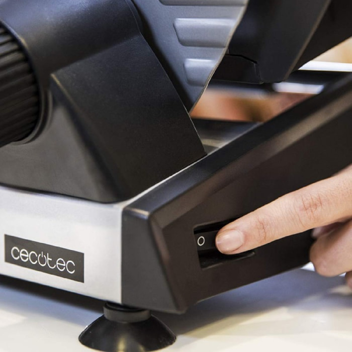 Cecotec Affettatrice di metallo Rock’nCut Twin