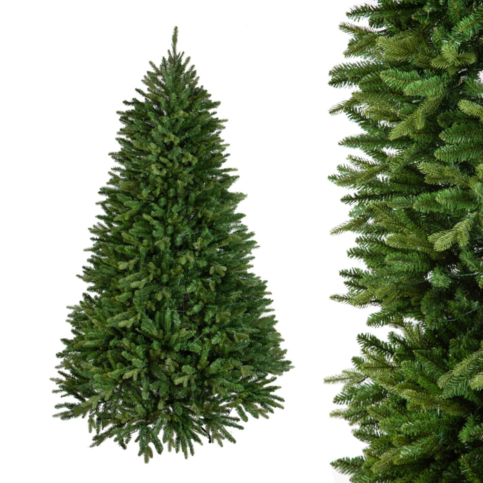 Abete artificiale Annapurna 1770 rami - Pezzi 1 - Colore Verde - 142x225Hx142cm - Bianchi Dino