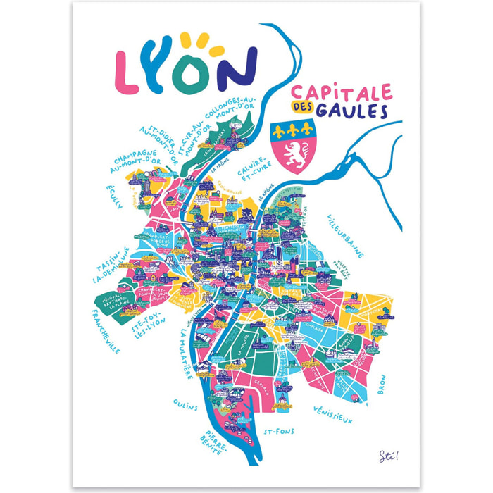 Affiche - Lyon - Sté!