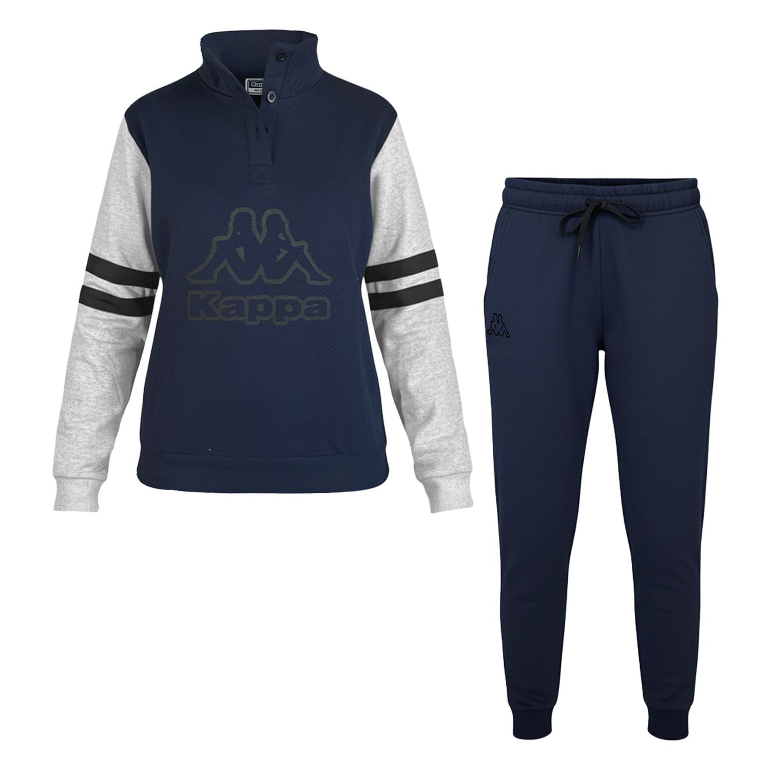 Tuta / Pigiama Homewear Donna KAPPA Cotone Felpato