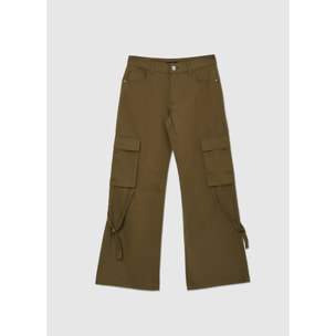 Pantalone cargo cotone