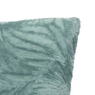 Coussin flanelle Ryo bleu clair 40x40cm