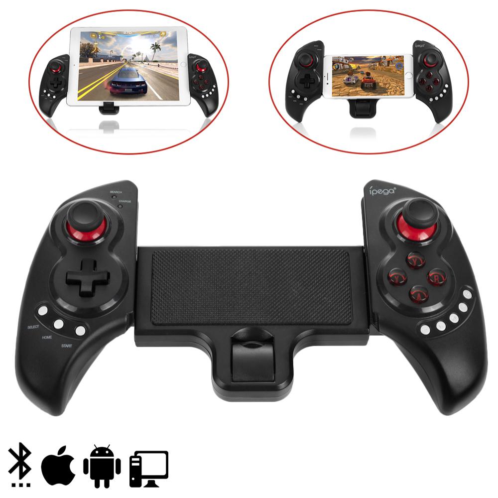 Gamepad Bluetooth extensible, con stand central, para Smartphones, Tablets y PC