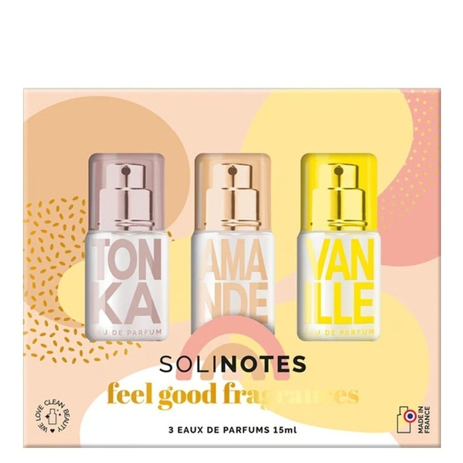 Tonka Amande & Vanille - Coffret eau de Parfum 3x15ml