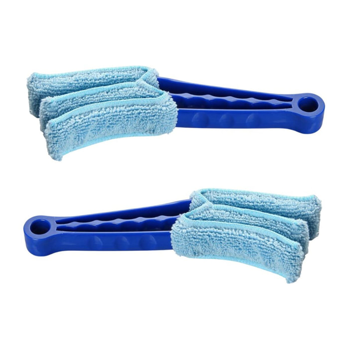 Ensemble de 2 Brosses anti-poussière accessoires ménage Fackelmann