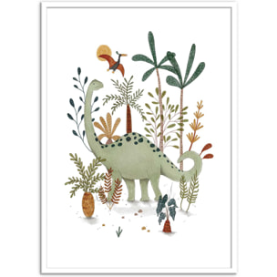 Affiche - Brachiosaurus - Urchin Bay