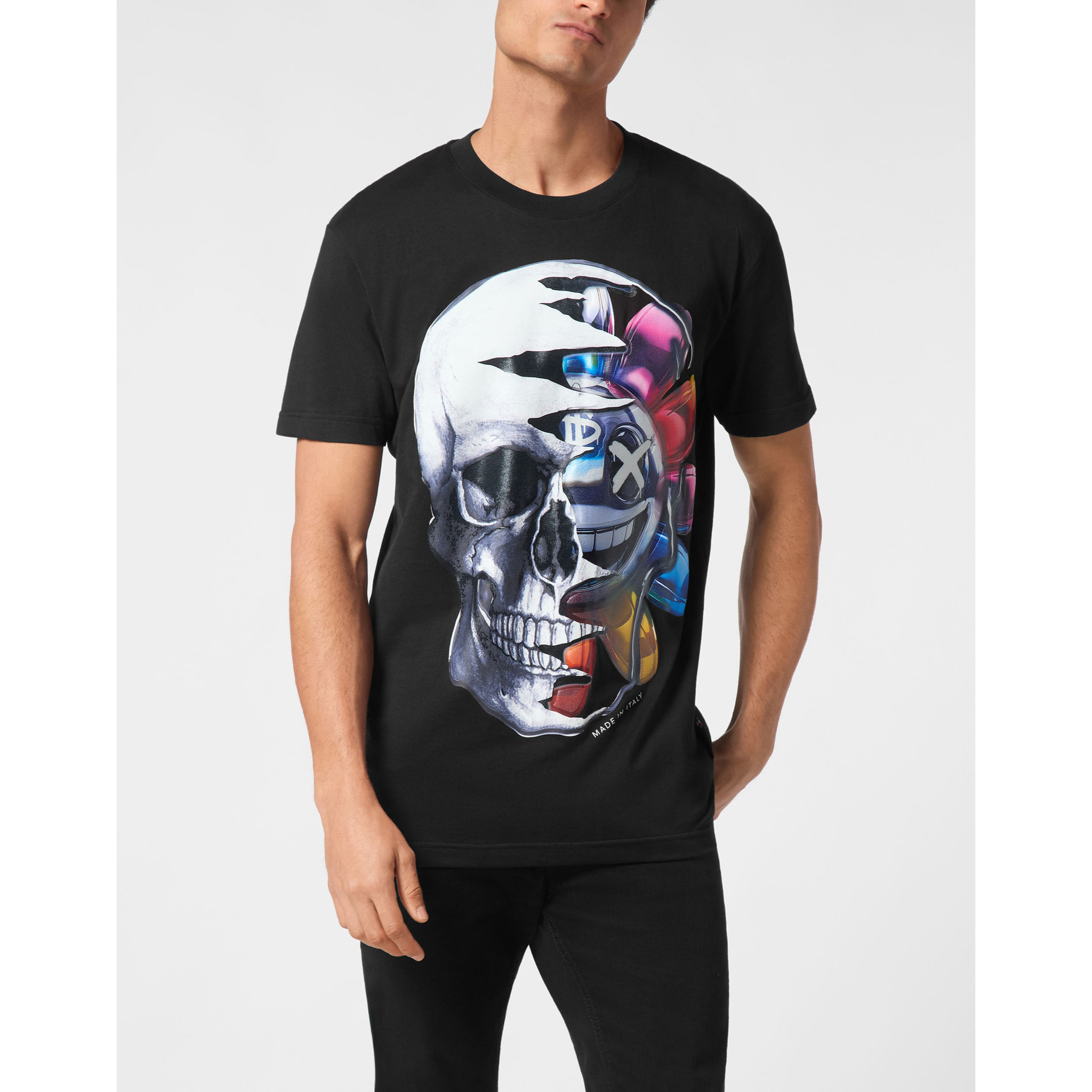 PHILIPP PLEIN Camiseta de cuello redondo