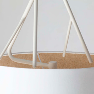 TREE Lampe suspension blanche 1L