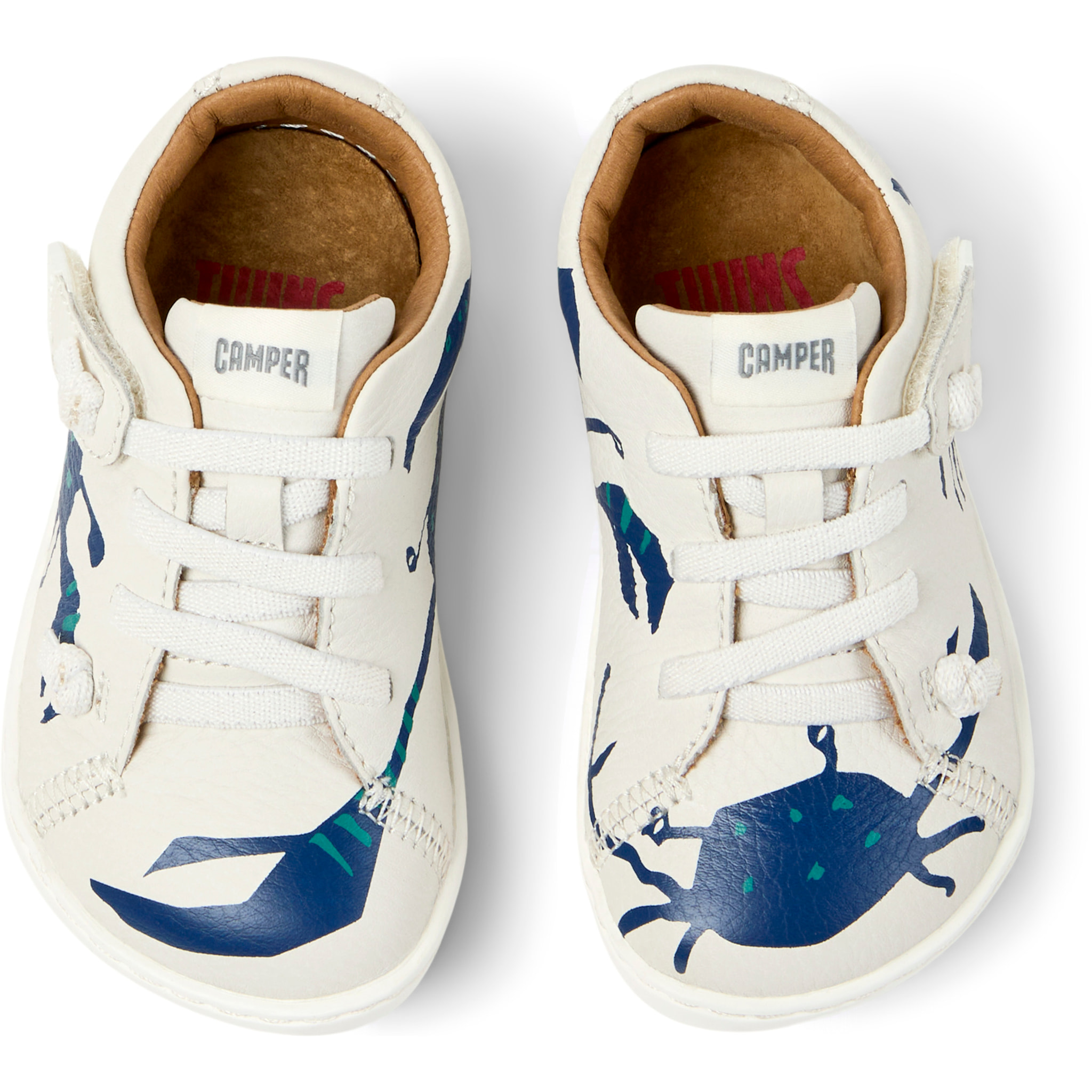 Sneakers - CAMPER Peu Cami Twins - Bianco - Pelle liscia