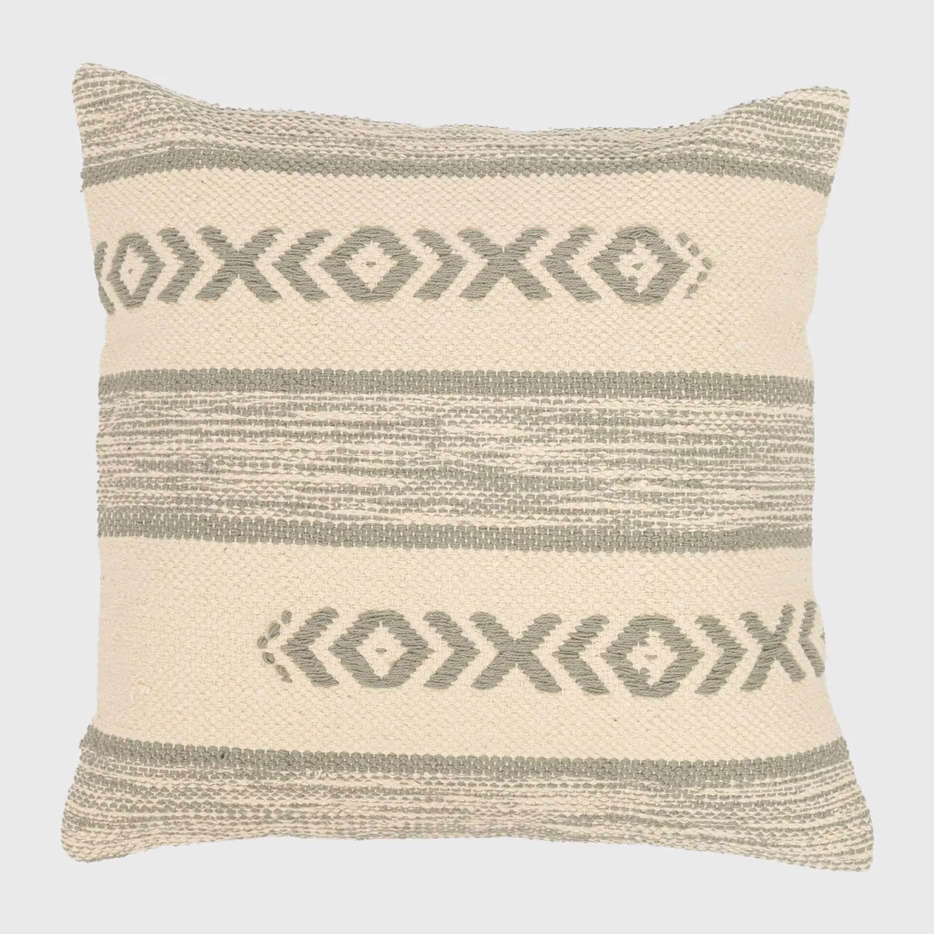 Cojín cuadrante algodón Burton 45x45 - funda + relleno