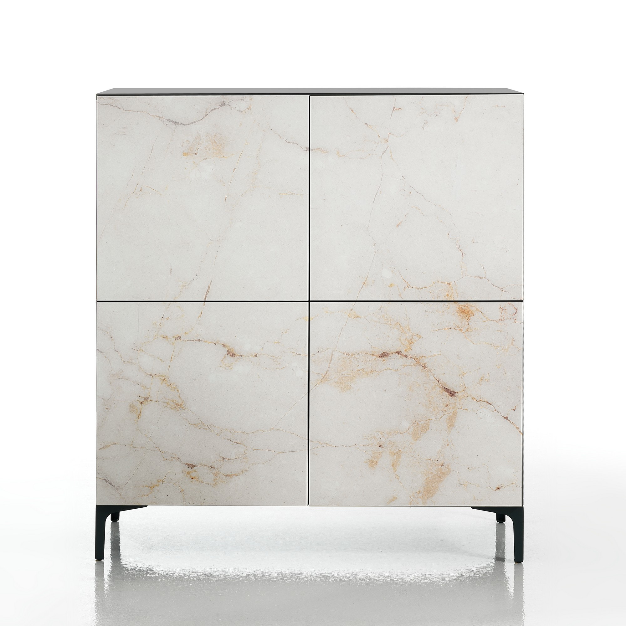 Tomasucci Armoire haute KIM ALABASTER Blanc