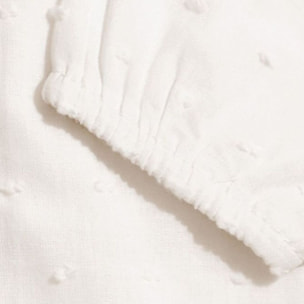 Body bebé manga larga plumetti cuello