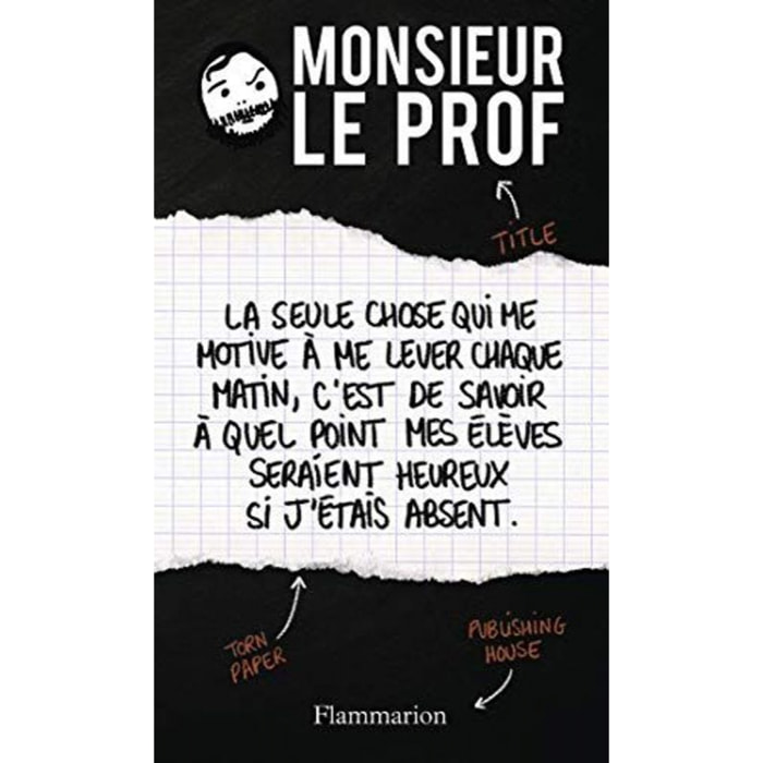 Anonymes | Monsieur Le Prof | Livre d'occasion